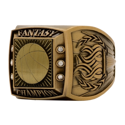 Fantasy Basketball Champion Ring