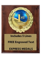 Plaques available in 3 sizes 4x6, 5x7 or 6x224