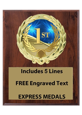 Plaques available in 3 sizes 4x6, 5x7 or 6x224