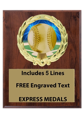 Plaques available in 3 sizes 4x6, 5x7 or 6x227