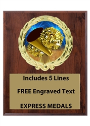 Plaques available in 3 sizes 4x6, 5x7 or 6x231