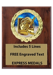 Plaques available in 3 sizes 4x6, 5x7 or 6x242