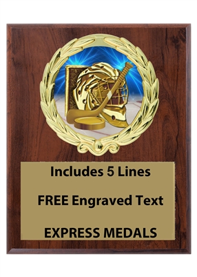 Plaques available in 3 sizes 4x6, 5x7 or 6x242