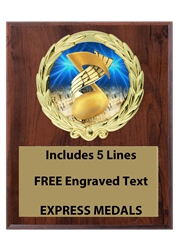 Plaques available in 3 sizes 4x6, 5x7 or 6x243