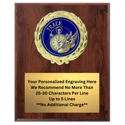 Plaques available in 3 sizes 4x6, 5x7 or 6x239