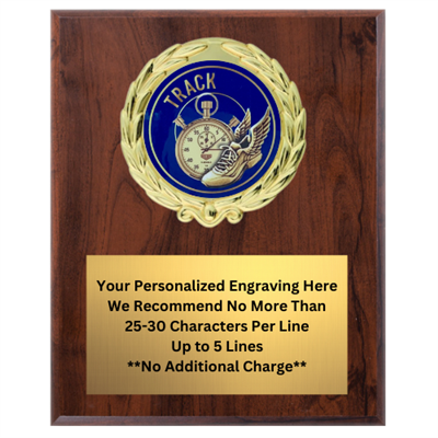 Plaques available in 3 sizes 4x6, 5x7 or 6x239