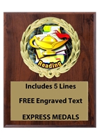 Plaques available in 3 sizes 4x6, 5x7 or 6x285