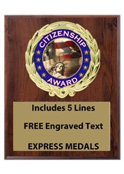 Plaques available in 3 sizes 4x6, 5x7 or 6x293