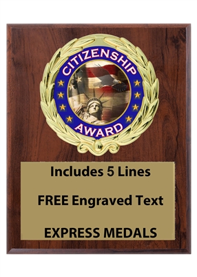 Plaques available in 3 sizes 4x6, 5x7 or 6x293
