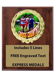 Plaques available in 3 sizes 4x6, 5x7 or 6x296