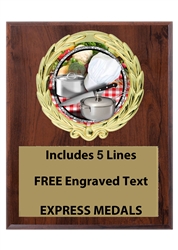 Plaques available in 3 sizes 4x6, 5x7 or 6x301