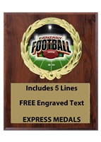 Plaques available in 3 sizes 4x6, 5x7 or 6x311