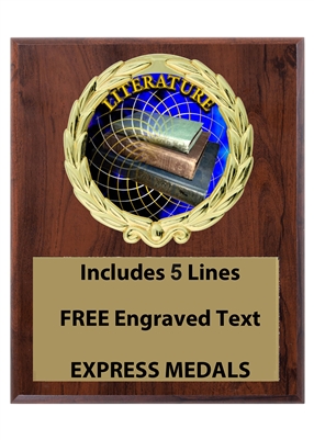 Plaques available in 3 sizes 4x6, 5x7 or 6x325