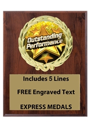 Plaques available in 3 sizes 4x6, 5x7 or 6x333
