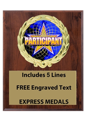 Plaques available in 3 sizes 4x6, 5x7 or 6x334