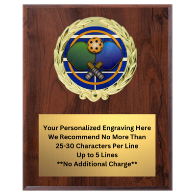 Plaques available in 3 sizes 4x6, 5x7 or 6x8