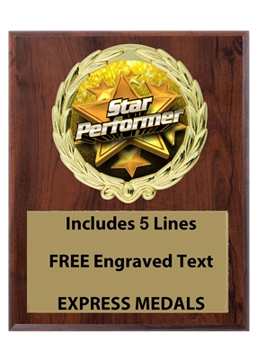 Plaques available in 3 sizes 4x6, 5x7 or 6x351