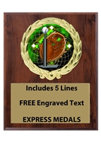 Plaques available in 3 sizes 4x6, 5x7 or 6x356