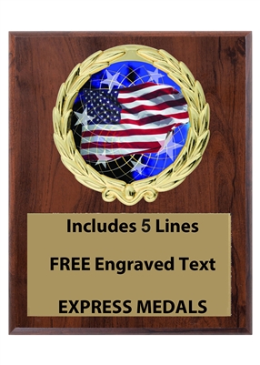 Plaques available in 3 sizes 4x6, 5x7 or 6x360