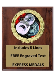 Plaques available in 3 sizes 4x6, 5x7 or 6x363