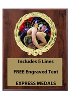 Plaques available in 3 sizes 4x6, 5x7 or 6x365