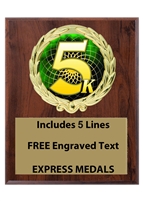Plaques available in 3 sizes 4x6, 5x7 or 6x366