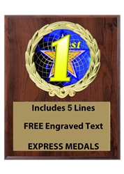 Plaques available in 3 sizes 4x6, 5x7 or 6x368