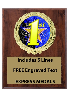 Plaques available in 3 sizes 4x6, 5x7 or 6x368