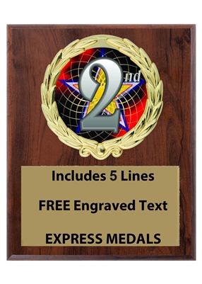 Plaques available in 3 sizes 4x6, 5x7 or 6x369