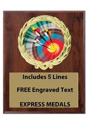 Plaques available in 3 sizes 4x6, 5x7 or 6x372