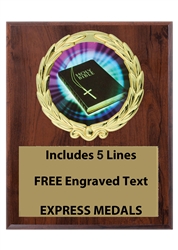 Plaques available in 3 sizes 4x6, 5x7 or 6x379