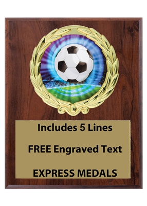Plaques available in 3 sizes 4x6, 5x7 or 6x405
