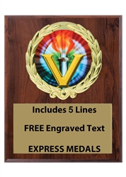 Plaques available in 3 sizes 4x6, 5x7 or 6x410