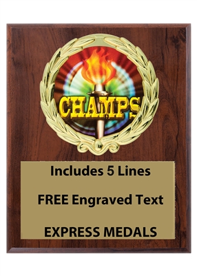 Plaques available in 3 sizes 4x6, 5x7 or 6x413