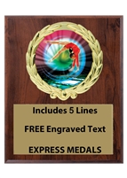 Plaques available in 3 sizes 4x6, 5x7 or 6x431