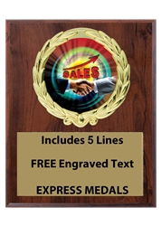 Plaques available in 3 sizes 4x6, 5x7 or 6x434