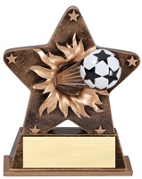 5-1/2" Starburst Series Soccer Trophy