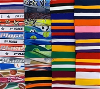 Case of 500 of Any Color 7/8" x 32" Ribbons w Clip Ribbon Case 500