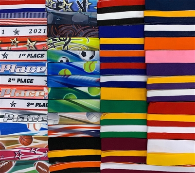 Any Color 7/8" x 32" Ribbon w Clip
