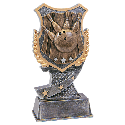 Shield Bowling Trophy