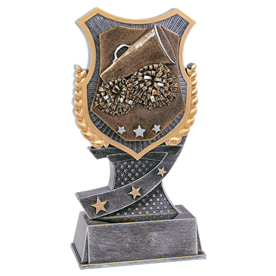 Shield Cheer Trophy