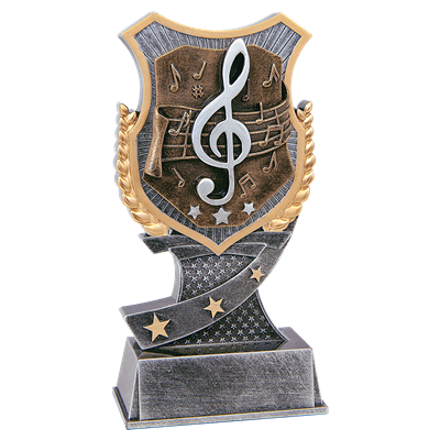 Shield Music Trophy