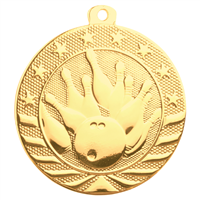2" Starbrite Series Bowling Medal SB153