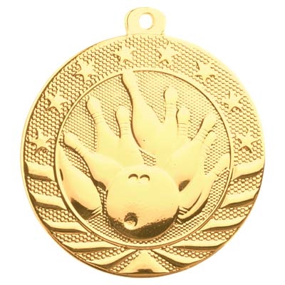 2" Starbrite Series Bowling Medal SB153