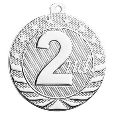 2" Starbrite Series Second Place Medal SB163