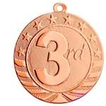 2" Starbrite Series Third Place Medal SB164