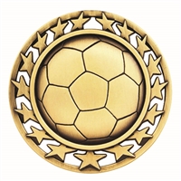 2-1/2" Super Star Soccer Medal SM-128