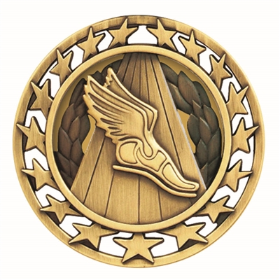 2-1/2" Super Star Track Medal SM-138