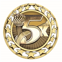 2-1/2" Super Star 5K Medal SM-170