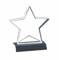 SMT-B Star Shaped Acrylic Award 6"